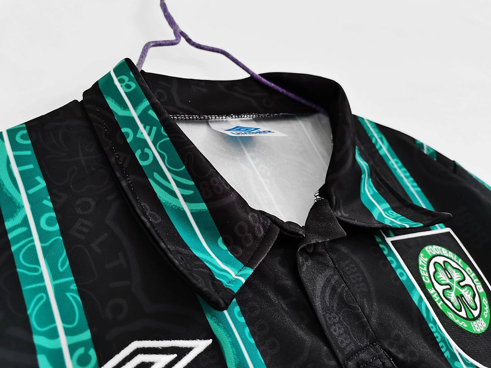 Thumbnail: Celtic FC Retro Replica Classic Away Football Shirt 1992-93