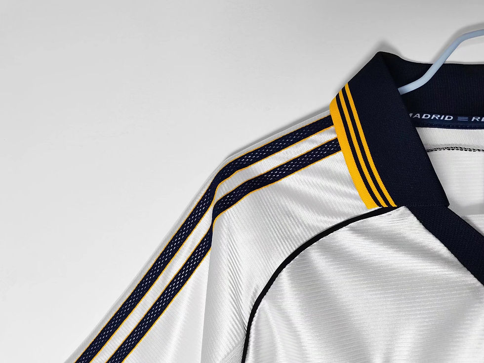 Thumbnail: Real Madrid Retro Replica Classic Football Shirt Home 1998-99