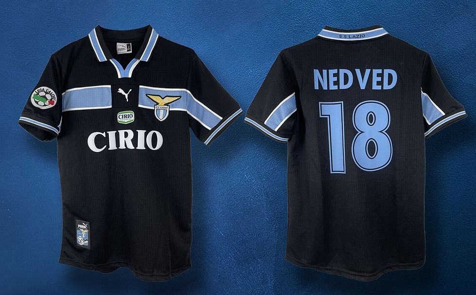 Thumbnail: Lazio Retro Replica Classic Football Shirt 98-99 Away