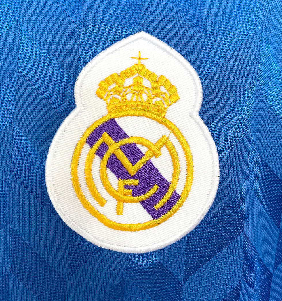 Miniatura: Camiseta retro de visitante del REAL MADRID 1986-87