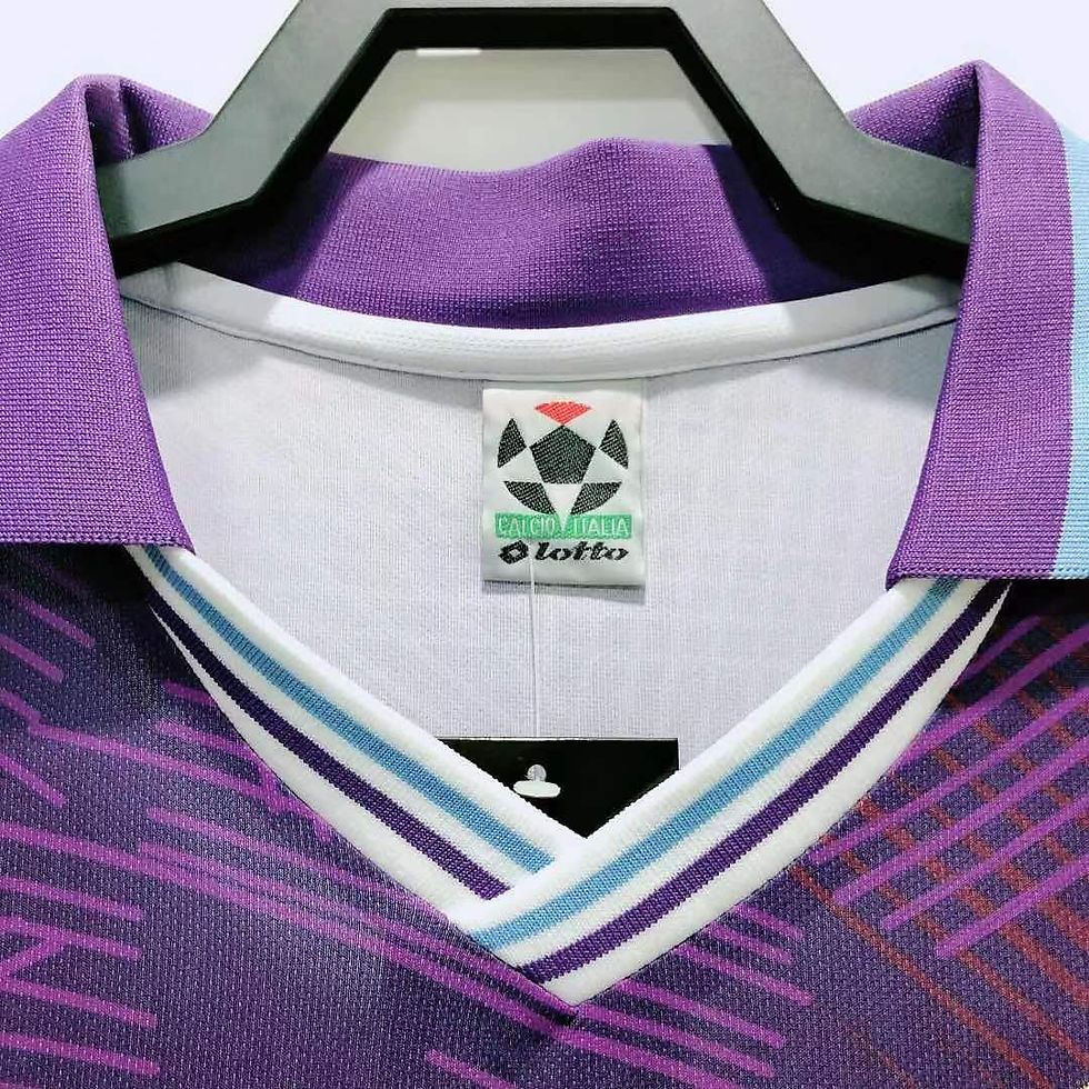 Thumbnail: Fiorentina Retro Replica Classic Football Shirt 92-93