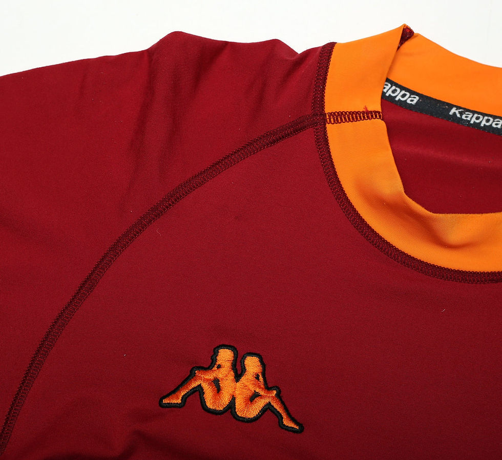 Thumbnail: AS Roma Home Retro Replica Classic Football Shirt 2000-01
