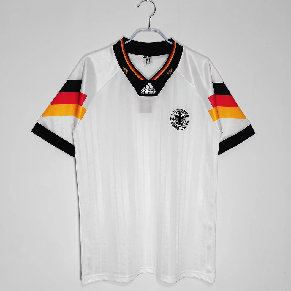 Camiseta retro de local de ALEMANIA 1992