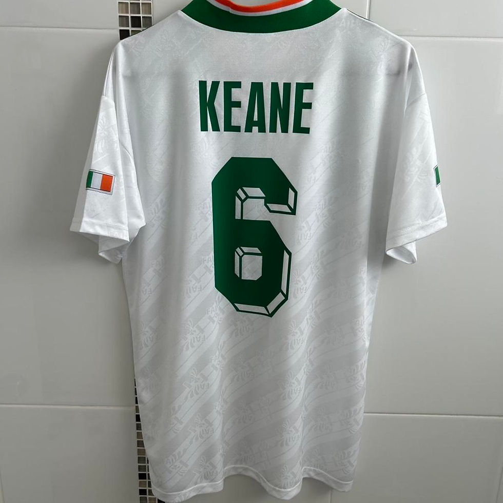 Thumbnail: Republic Of Ireland Replica Classic Away Football Shirt 1994