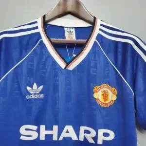 Thumbnail: Manchester United Home Retro Replica Classic Football Shirt 1988-90