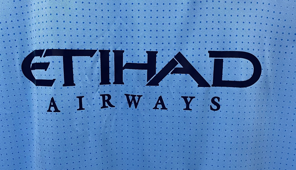 Thumbnail: Manchester City Retro Replica Classic Football Shirt Home 2011-12