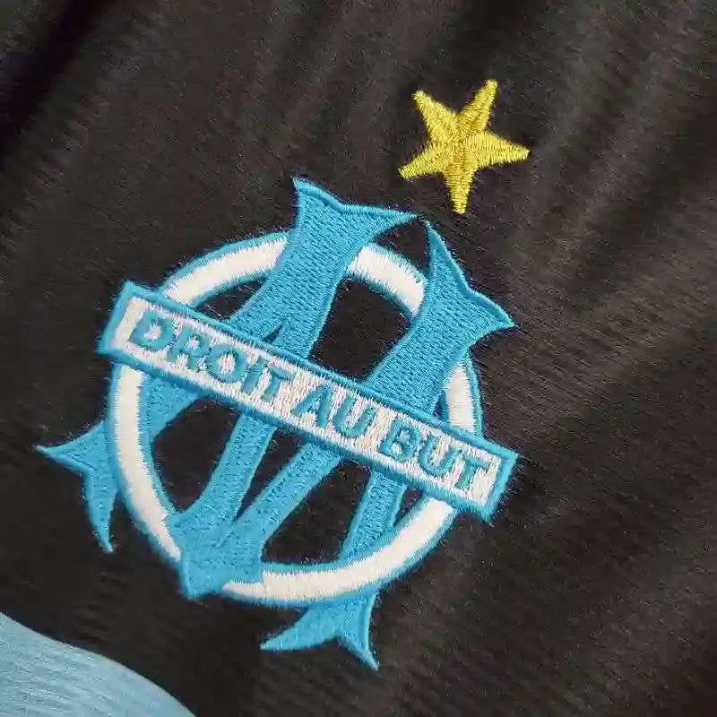 Thumbnail: Olympique de Marseille Away Retro Replica Classic Football Shirt 1999