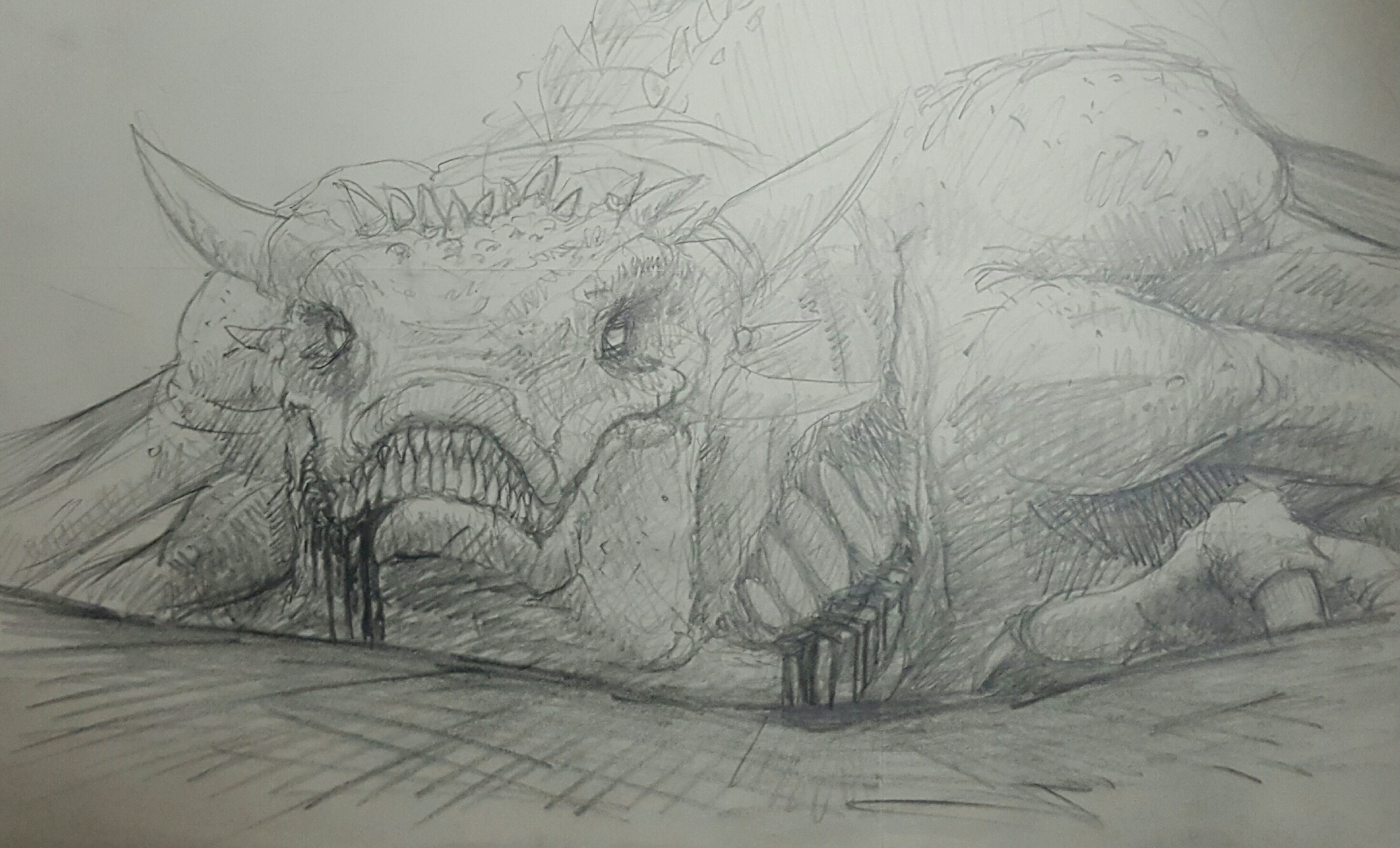 Slain Dragon