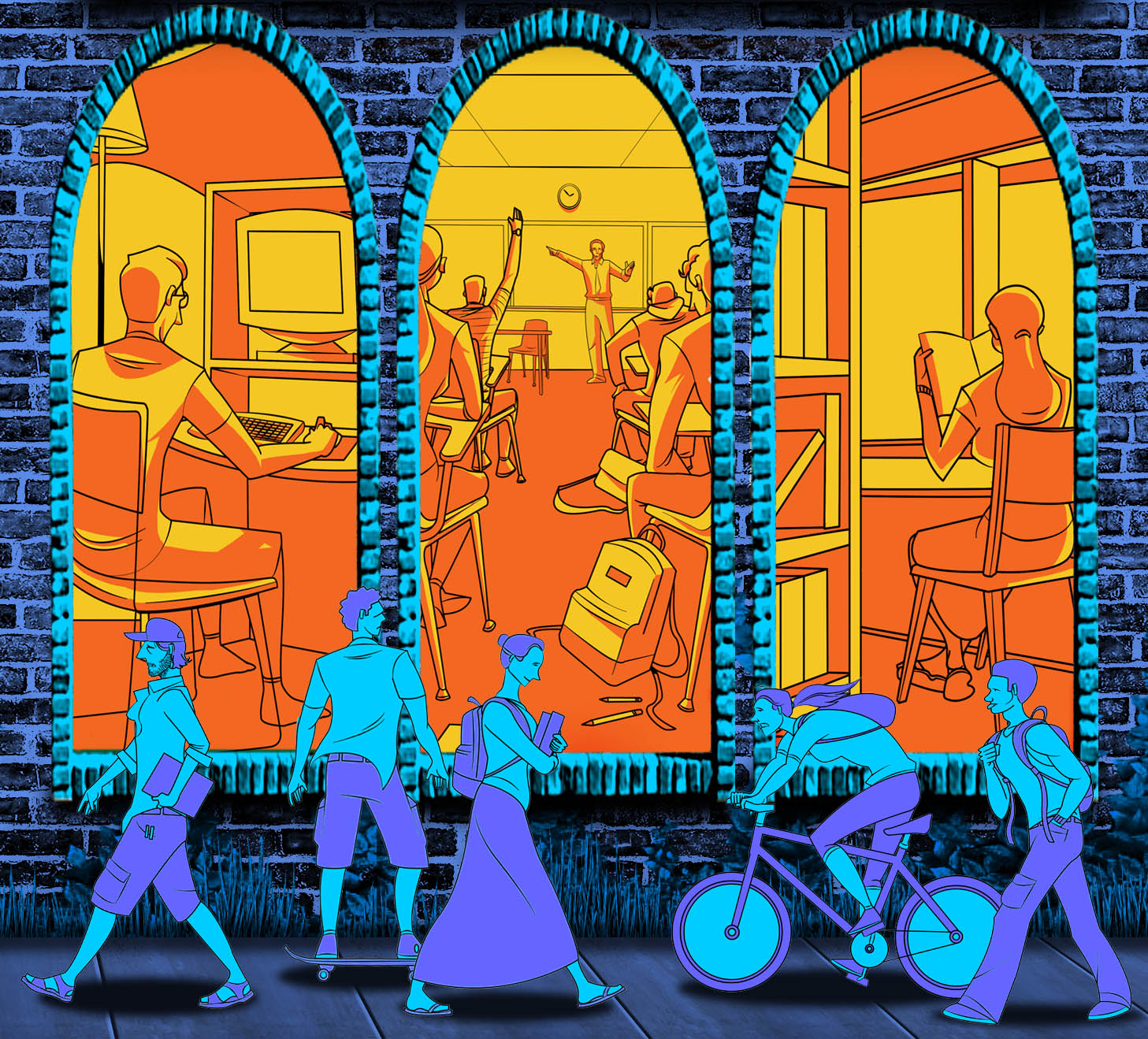 College Prowler - Book Cover Design Detail