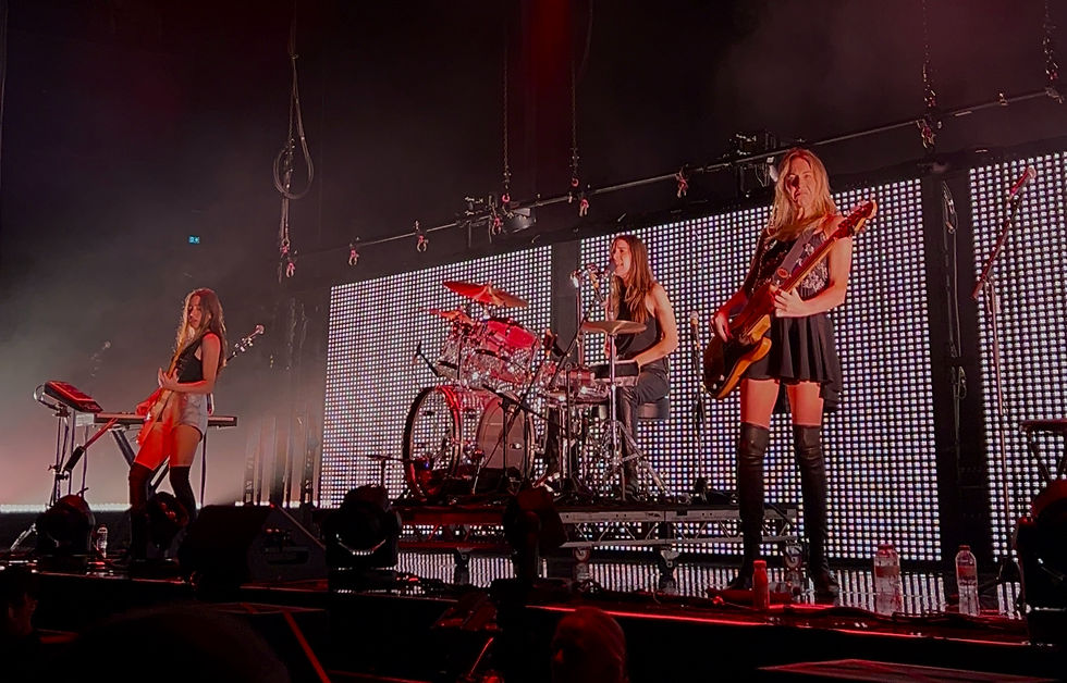 Haim take the stage at Co-op Live in Manchester