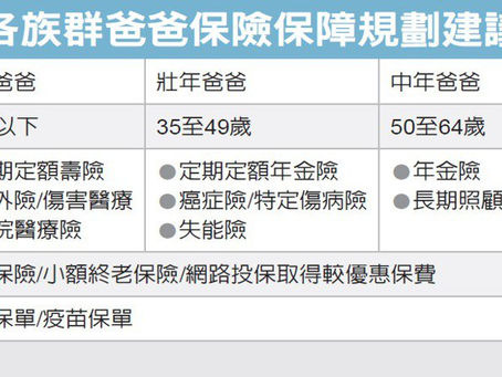 爸爸們建保壘 四階段規劃