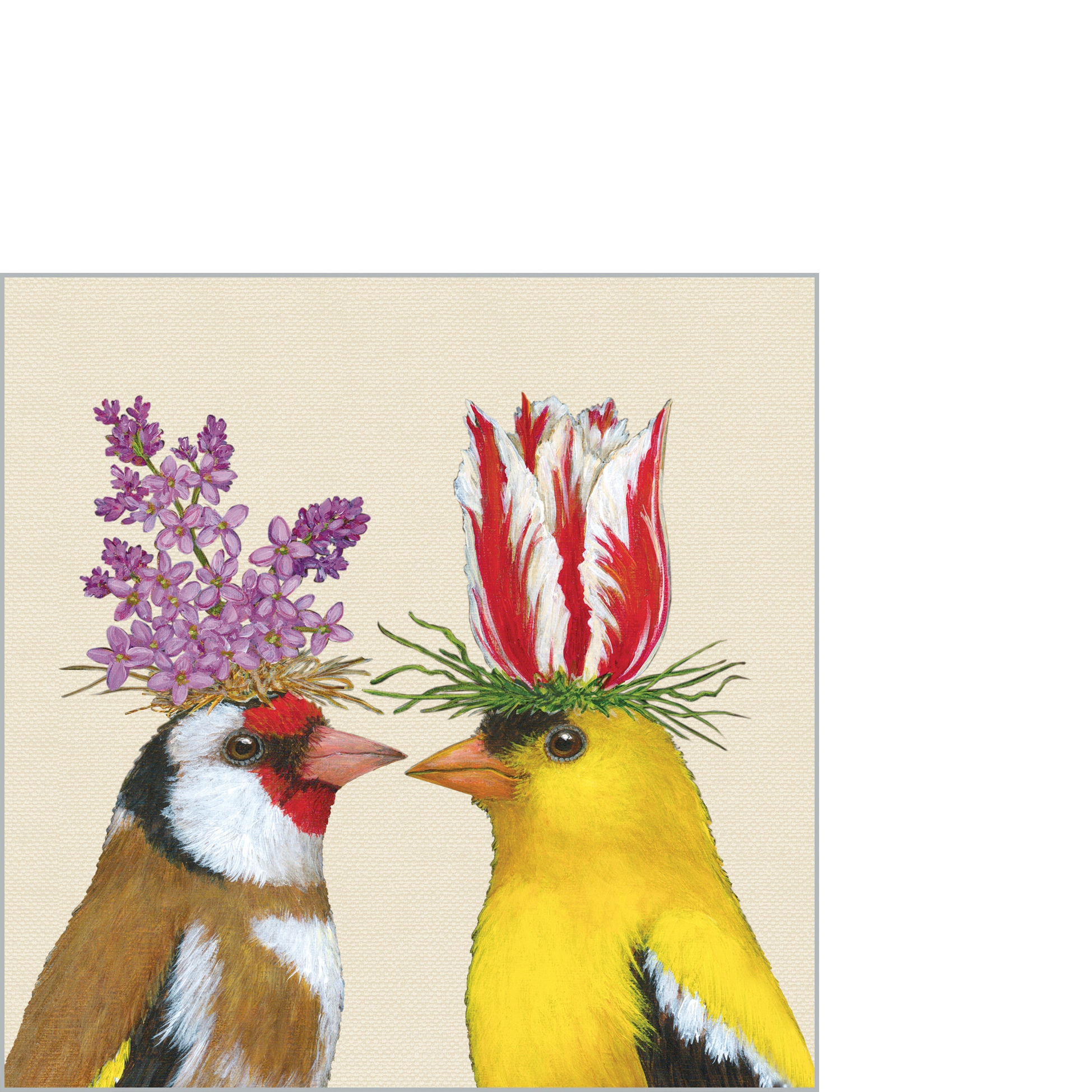 Spring Romance Napkin 25x25 (Uds por caja: 12)