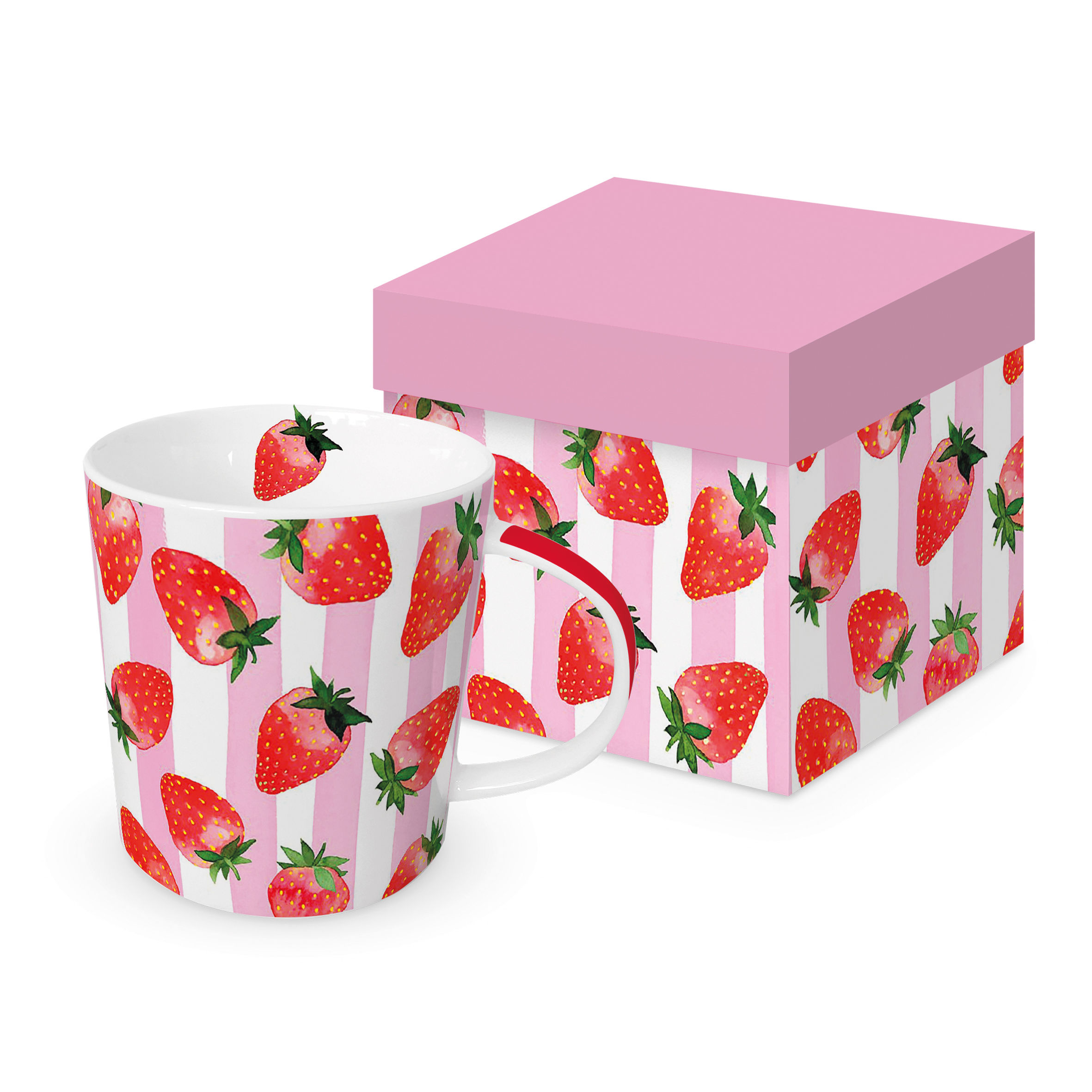 Strawberry & Stripes Trend Mug GB (Uds por caja: 6)