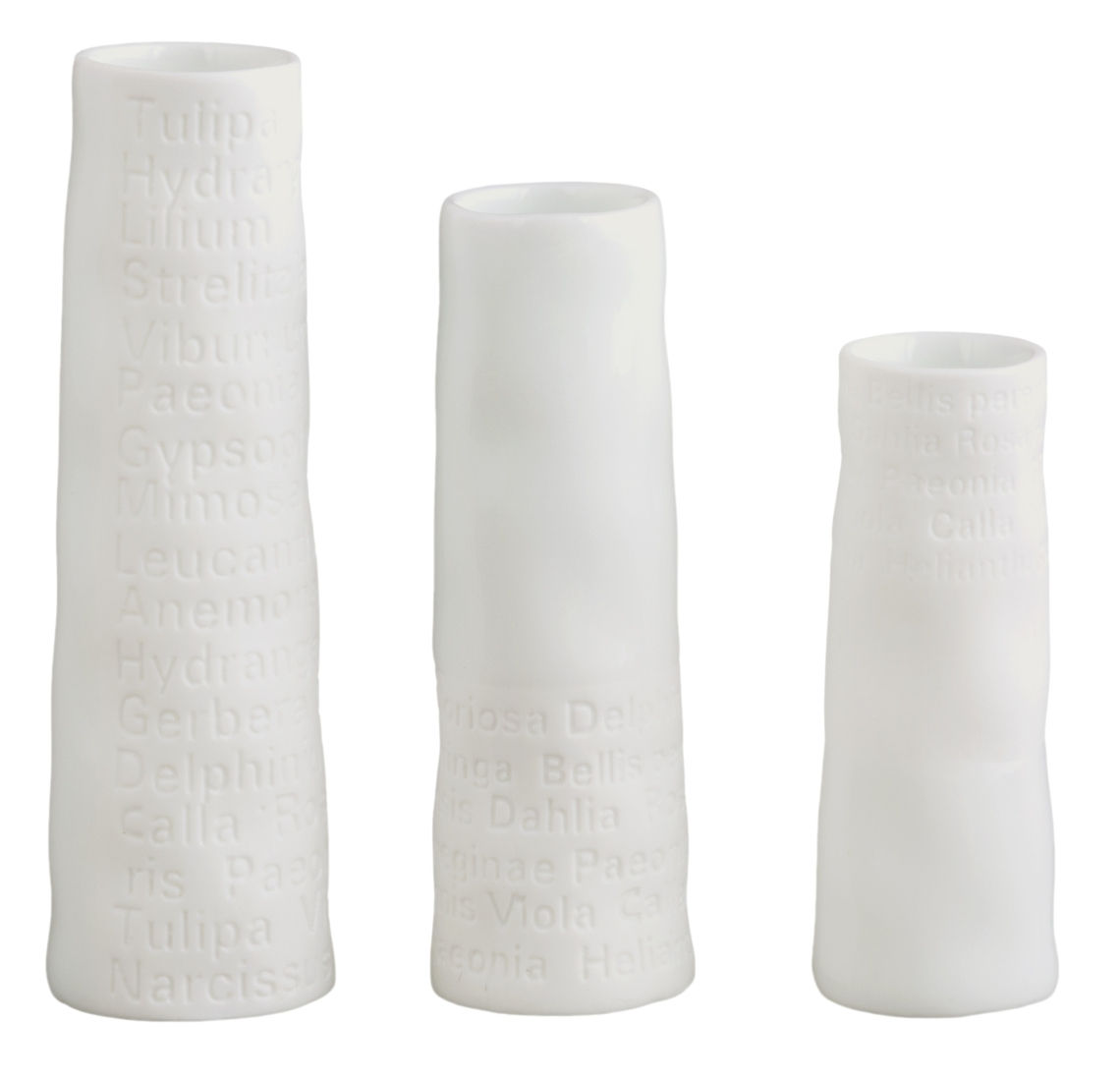 Room poetry minivases Set of (Unidades por caja: 4)
