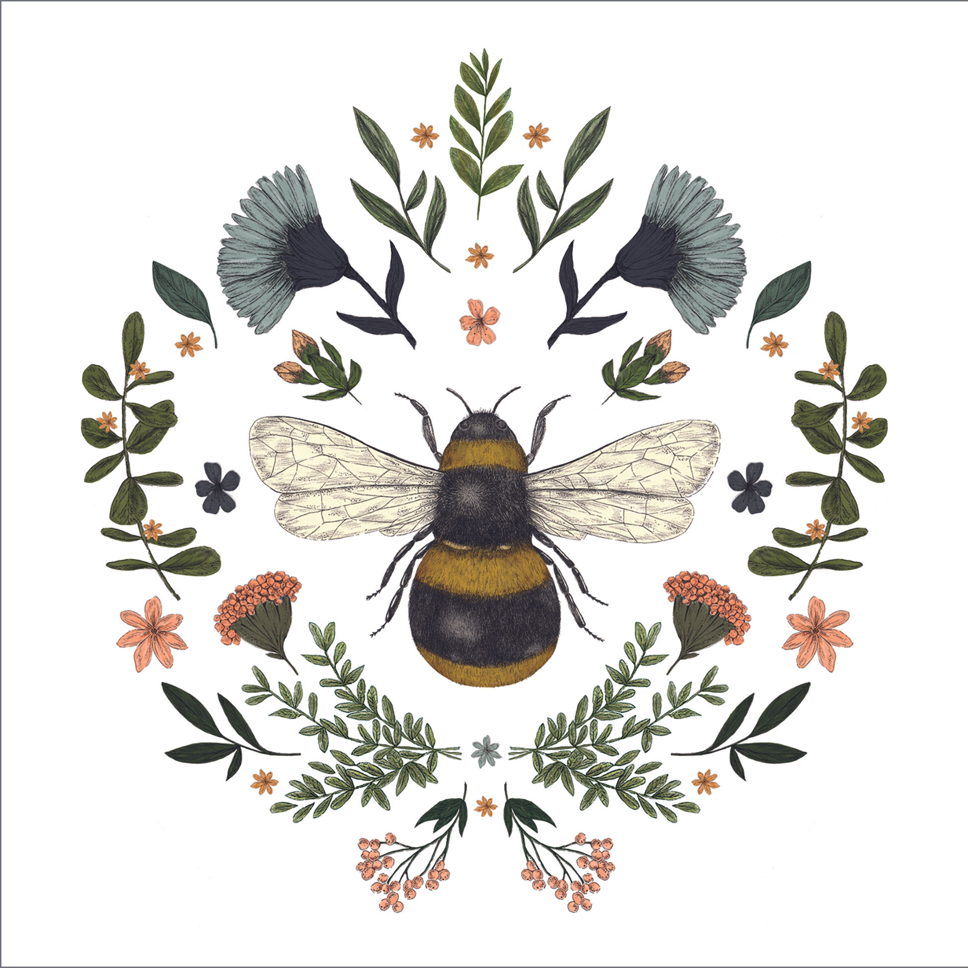 Secret Bee Napkin 25x25 (Uds por caja: 12)