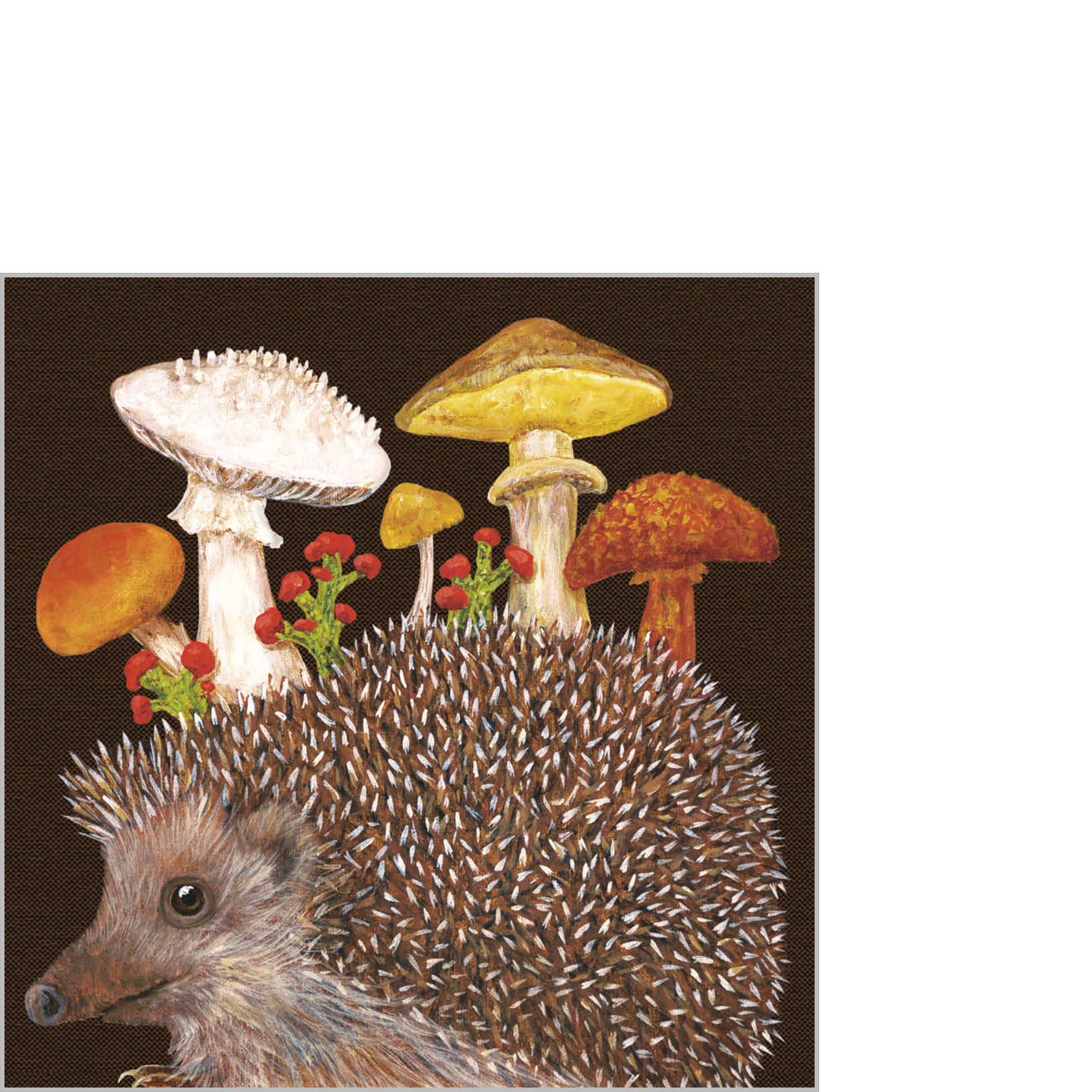 Harold the Hedgehog Napkin 25x25 (Uds por caja: 12)