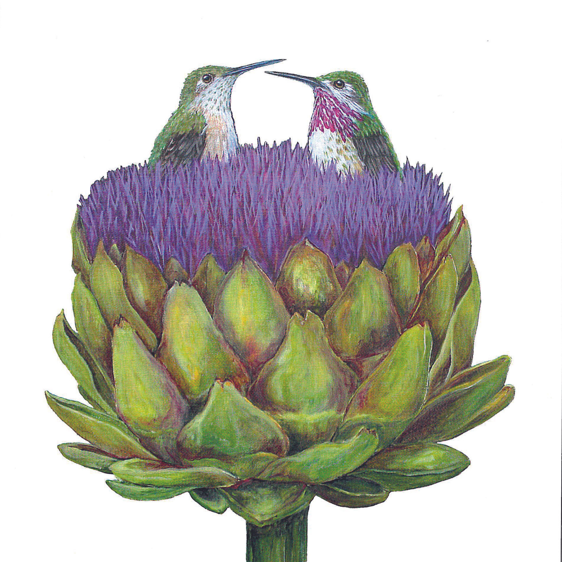 Love at First Artichoke Napkin 25x25 (Uds por caja: 12)
