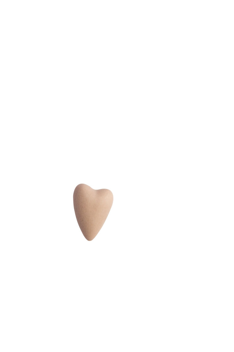 Miniatura: Stoneware hearts Display (Unidades por caja: 48)
