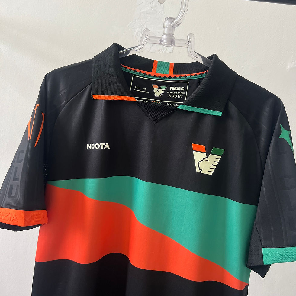 Camisa Venezia FC x Nocta Preta Frente