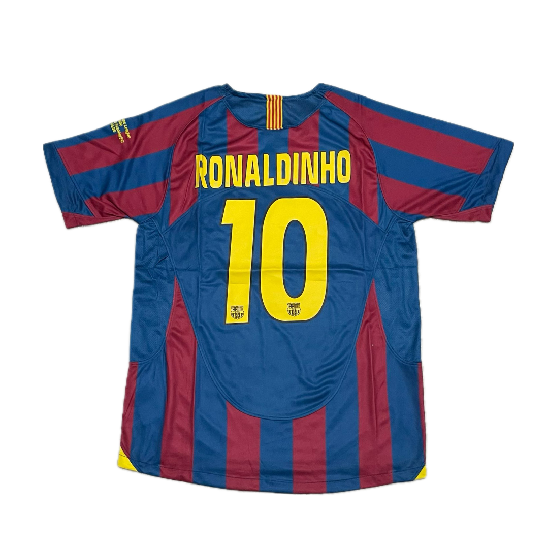 Barcelona I 2006 Ronaldinho #10 Retro