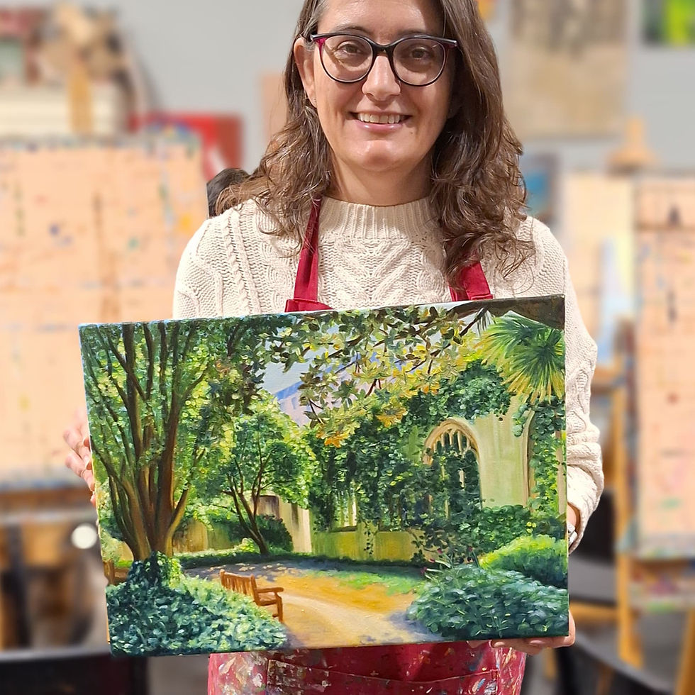 Taller Artesano l'Eliana. Clases de Pintura al óleo para adultos mañana y tarde