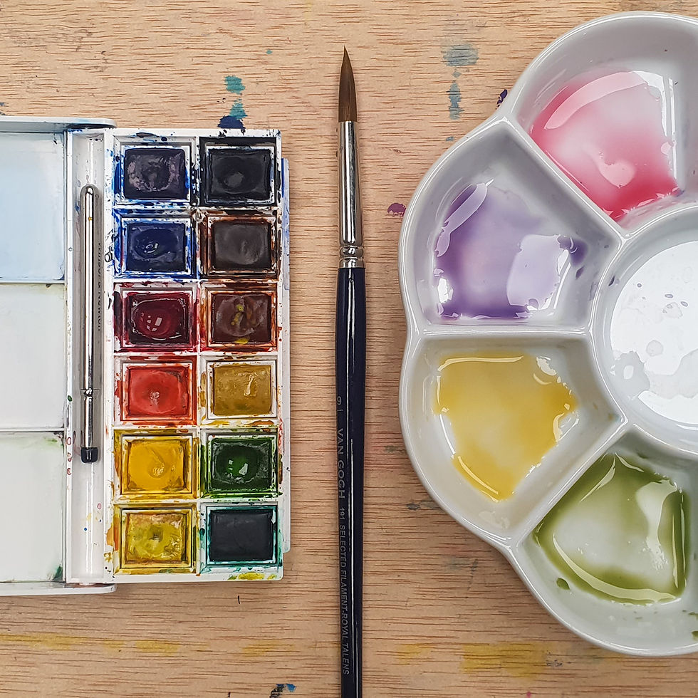 Taller Artesano l'Eliana. Clases de Acuarela Adultos mañana y tarde.