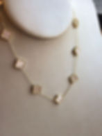 Colar Inspired VCA Dupla Face Luxo virginia