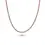 Miniatura: Colar Riviera Tennis Necklace soft pink rosa bebe zircônia alto brilho