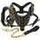 Miniature : Conjunto Spiked para cães brutos