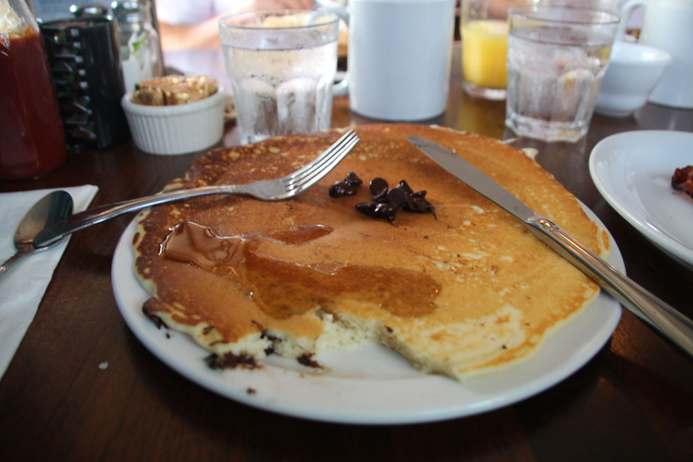Pancakes at Charleys