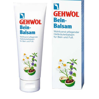 Wir zeigen ein Produktbild von der Gehwol Bein-Balsam Creme.