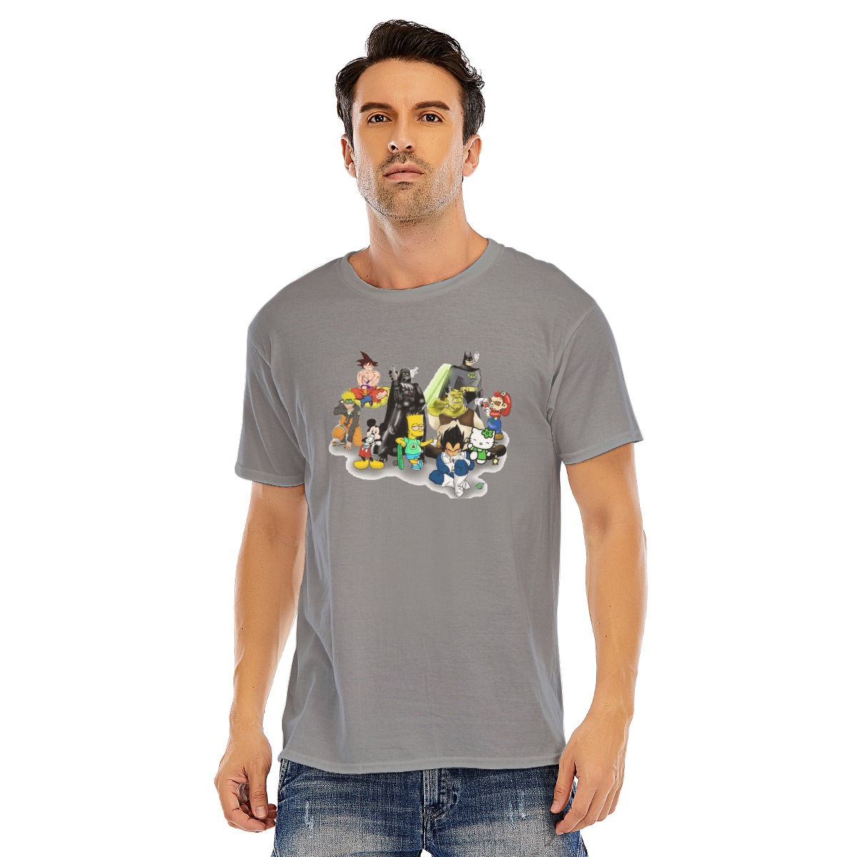 Unisex O-neck Short Sleeve T-shirt | 180GSM Cotton (DTF)