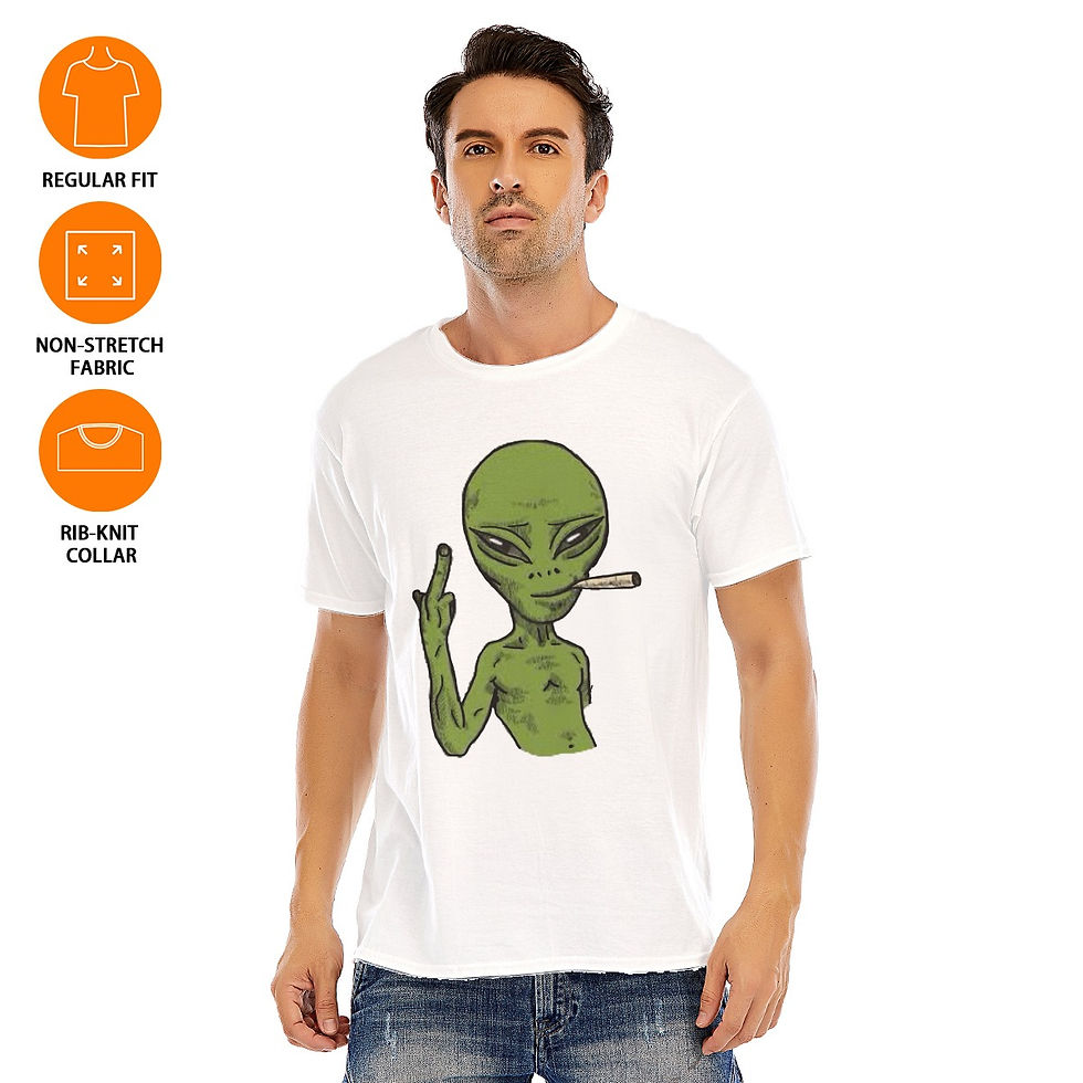 Thumbnail: Dope Alien Unisex O-neck Short Sleeve T-shirt | 180GSM Cotton