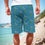 Thumbnail: Lighter & Joint Men's blue Cargo Shorts