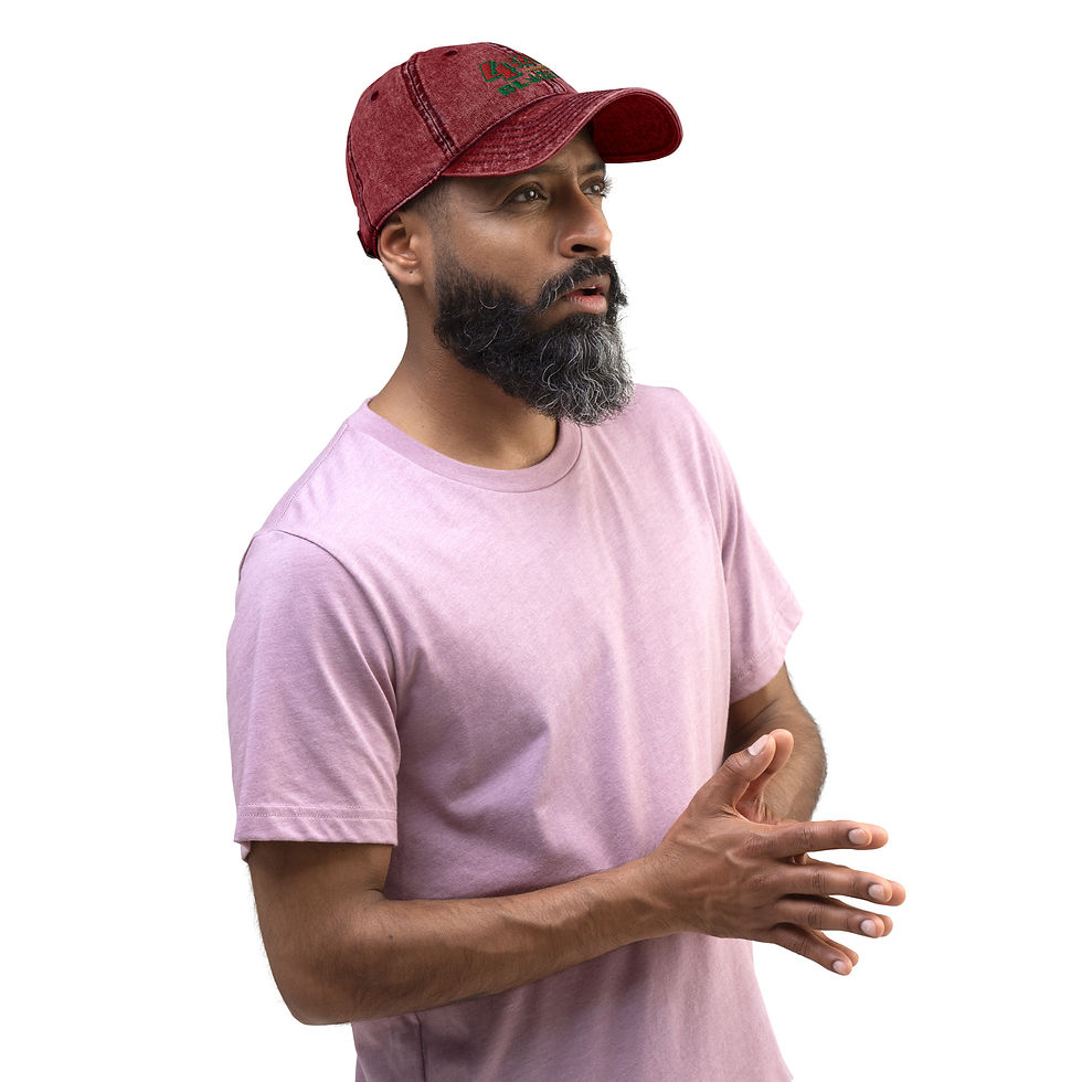 Thumbnail: 420 blaze it 02 Vintage Cotton Twill Cap