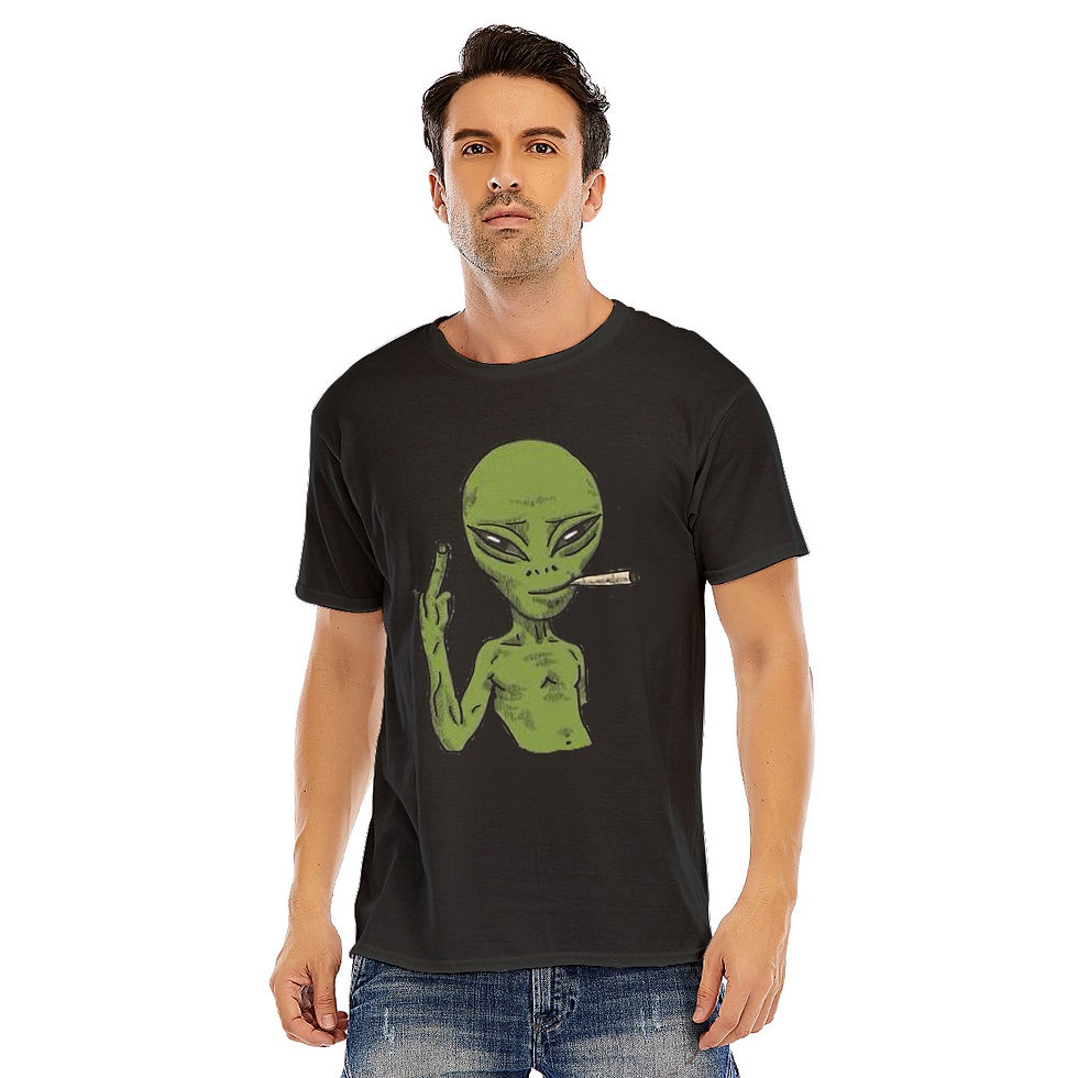 Thumbnail: Dope Alien Unisex O-neck Short Sleeve T-shirt | 180GSM Cotton