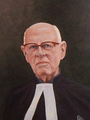 Potrait of Revd. Canon Prof. Ronald Preston