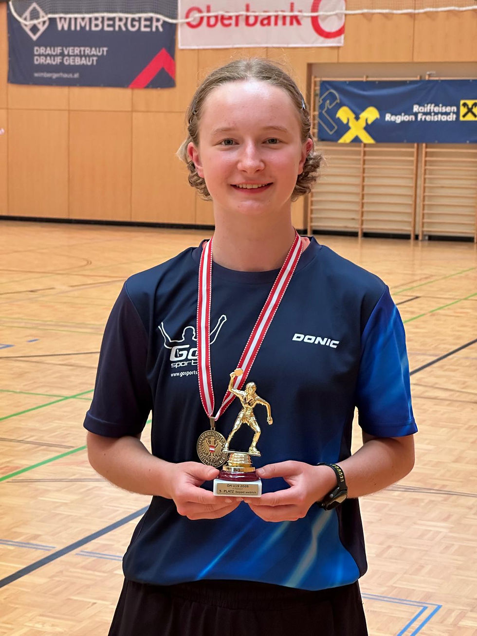 Pia bei den ÖM U19