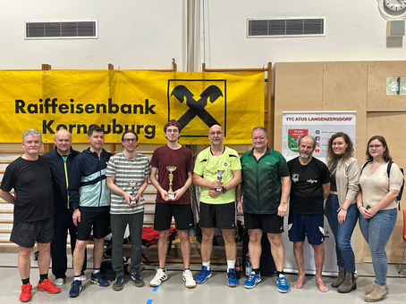 Tolles 1. Memoriam Alexander Tischler Ranglistenturnier