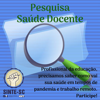 Participe da pesquisa sobre a saúde docente