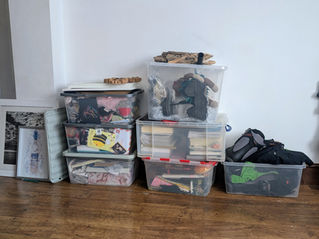 packing boxes for international relocation for a family