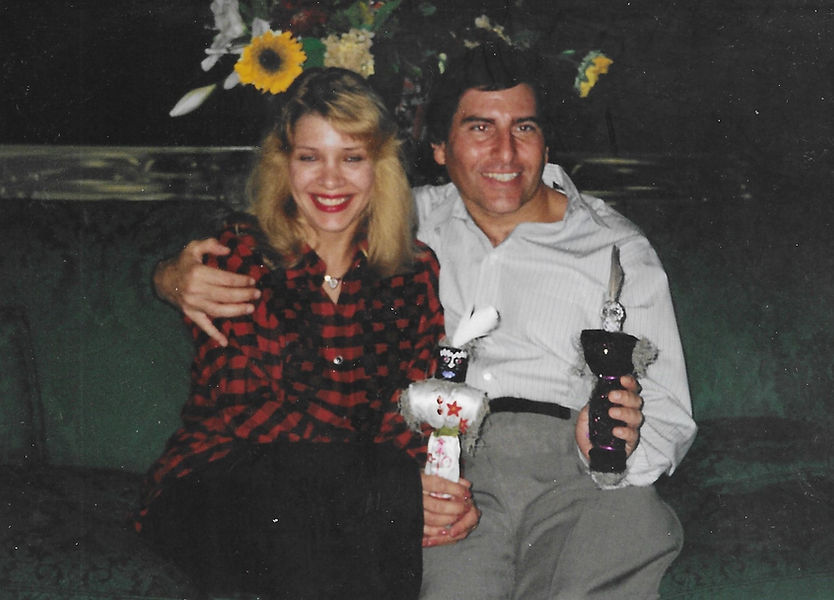 explanatory photo of lyrics from the song "ventriloquism" Behind-the-scenes photo of Ventriloquism recording original tracks