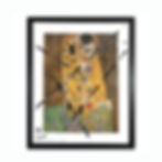 poster of gustav klimt the kiss