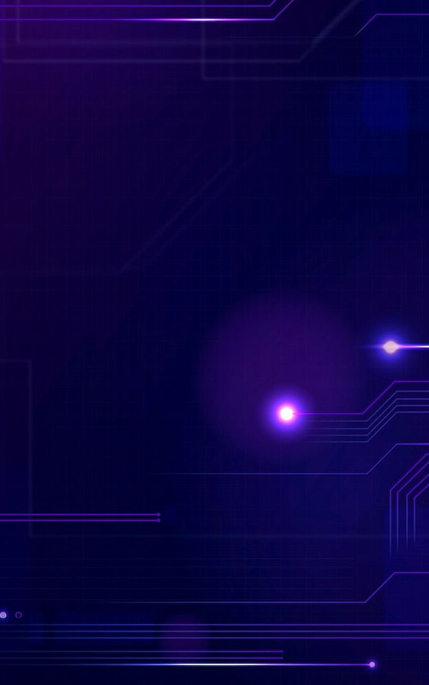 Download free image of Digital grid technology background in purple tone by Hein about bac