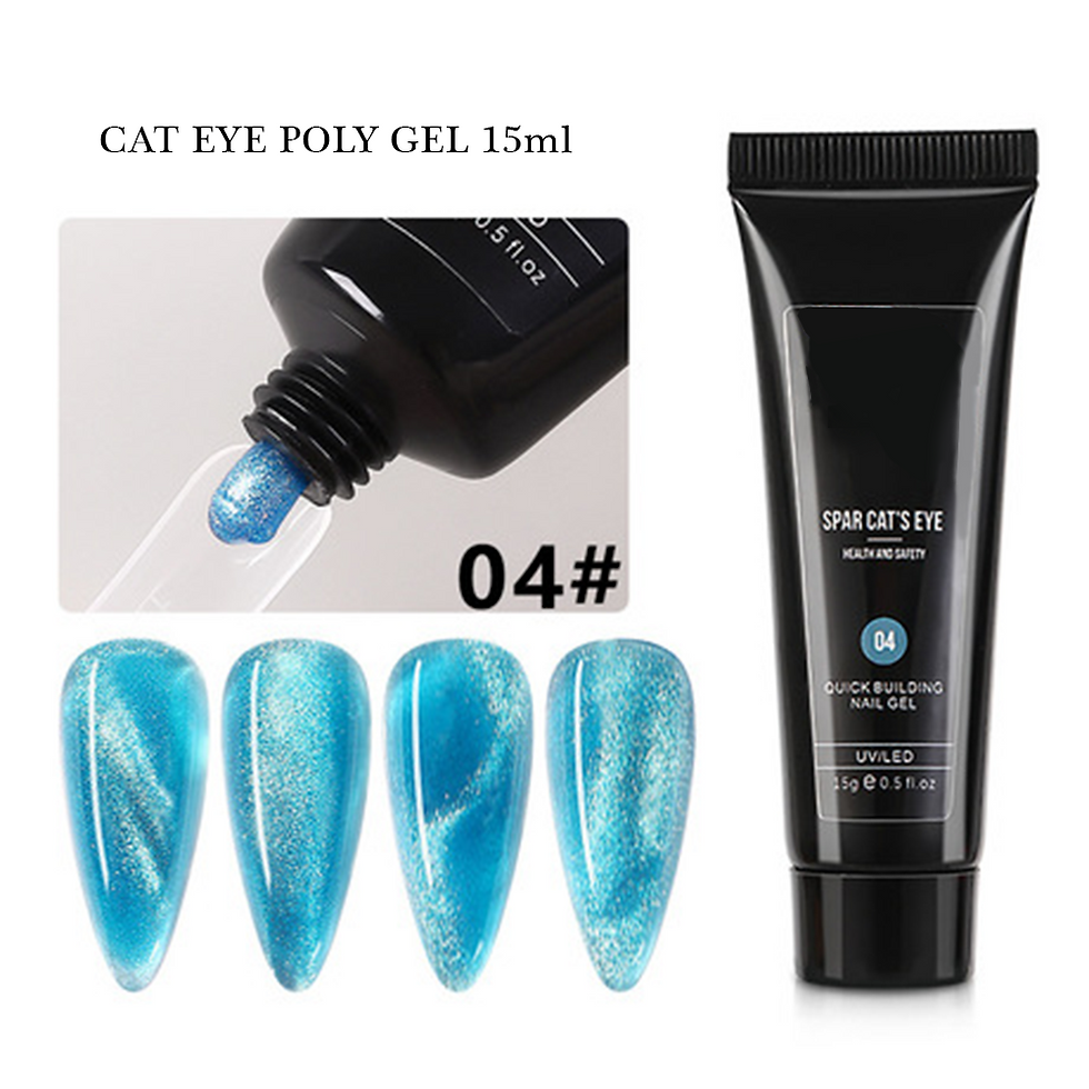 Thumbnail: Poly gel cat eye 9pcs