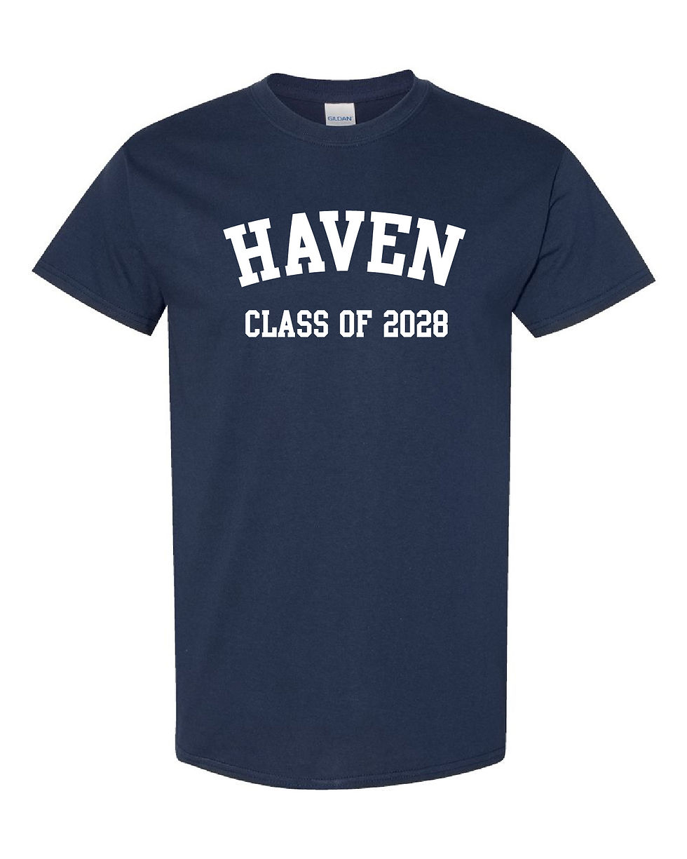 Thumbnail: Haven Class of Tees -Unisex - 50/50 - Poly/Cotton Tee