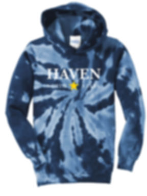 Unisex Tie-Dye Pullover Hoodie