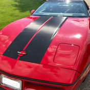 Corvette Carbon Racing Stripes