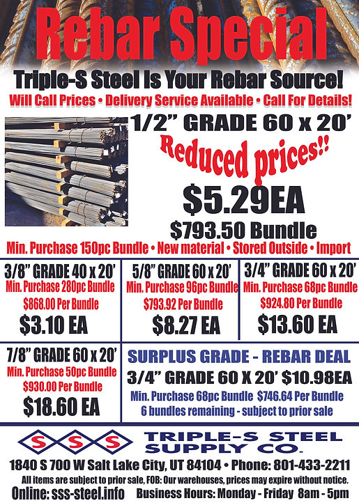 Rebar TripleS Steel