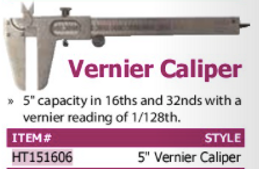 Vernier cliper